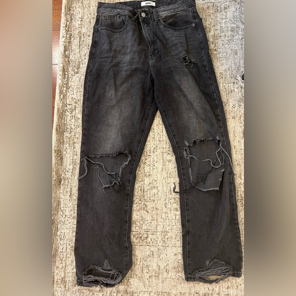 Black Ripped Jeans